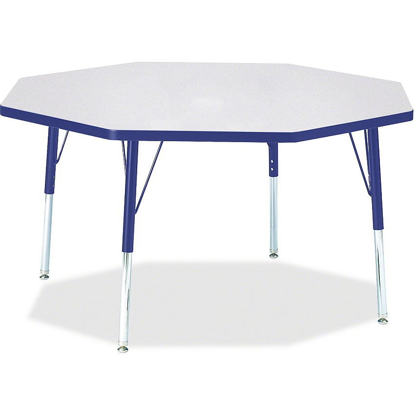 Jonti-Craft Berries Elementary Height Color Edge Octagon Table (6428JCE003)