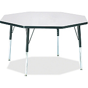 Jonti-Craft Berries Adult Height Color Edge Octagon Table (6428JCA180)