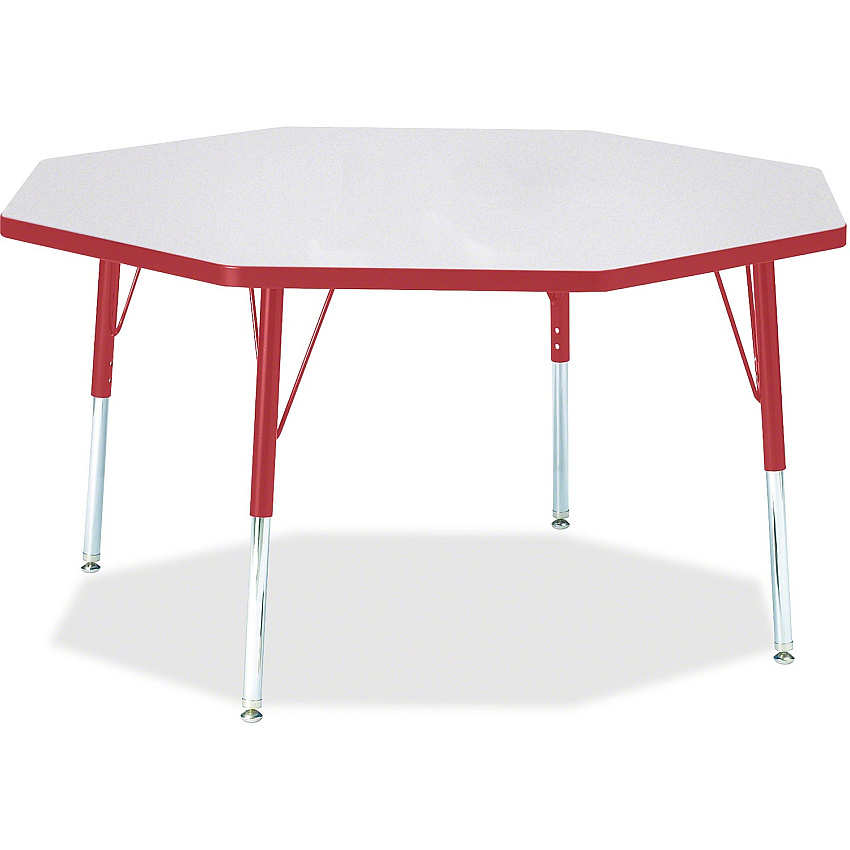 Berries Berries Adult Height Color Edge Octagon Table (6428JCA008)