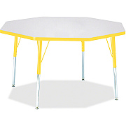 Jonti-Craft Berries Adult Height Color Edge Octagon Table (6428JCA007)