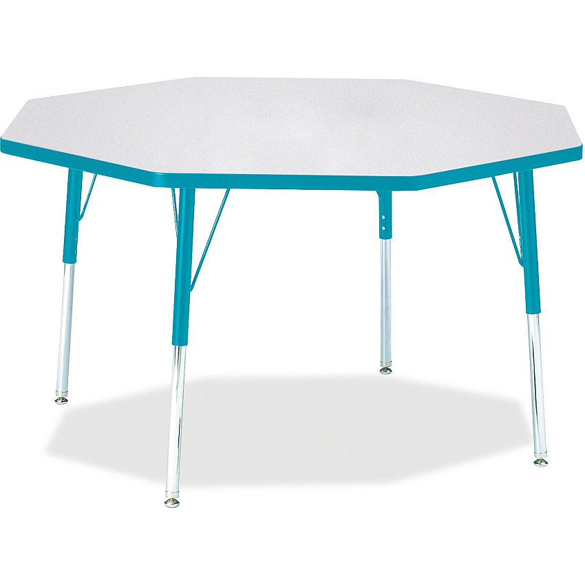 Jonti-Craft Berries Adult Height Color Edge Octagon Table (6428JCA005)