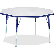Jonti-Craft Berries Adult Height Color Edge Octagon Table (6428JCA003)