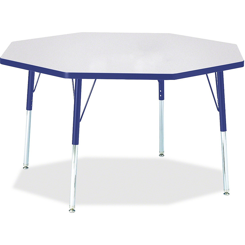 Jonti-Craft Berries Adult Height Color Edge Octagon Table (6428JCA003)