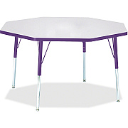 Jonti-Craft Berries Adult Height Color Edge Octagon Table (6428JCA004)