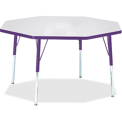 Jonti-Craft Berries Adult Height Color Edge Octagon Table (6428JCA004)