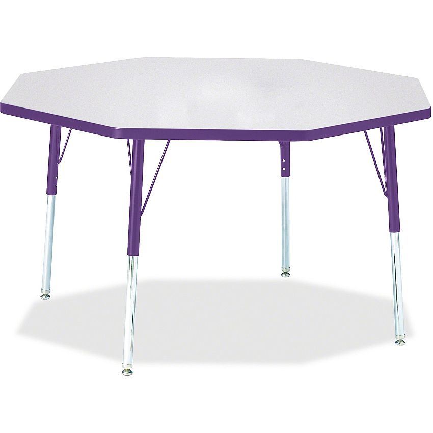 Jonti-Craft Berries Adult Height Color Edge Octagon Table (6428JCA004)