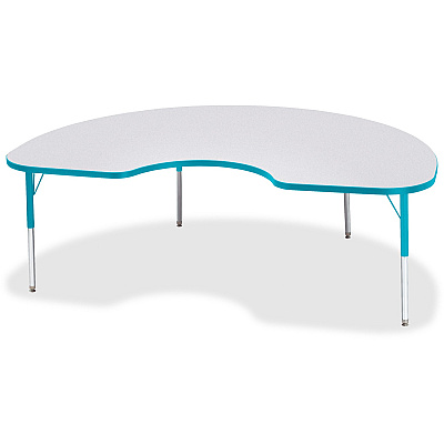 Jonti-Craft Berries Elementary Height Color Edge Kidney Table (6423JCE005)