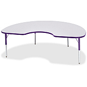 Jonti-Craft Berries Elementary Height Color Edge Kidney Table (6423JCE004)