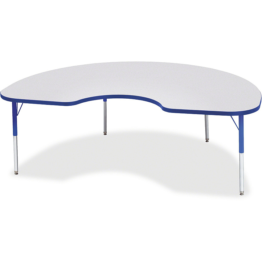 Jonti-Craft Berries Elementary Height Color Edge Kidney Table (6423JCE003)