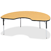 Jonti-Craft Berries Adult Color Top Kidney Table (6423JCA210)