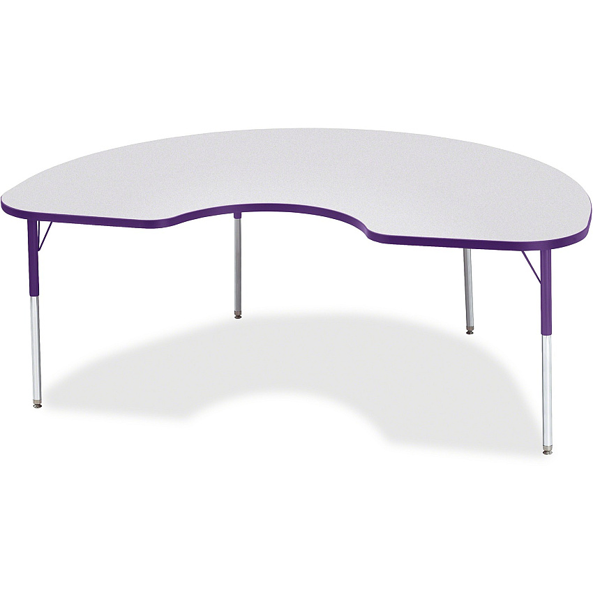 Jonti-Craft Berries Adult Height Prism Color Edge Kidney Table (6423JCA004)