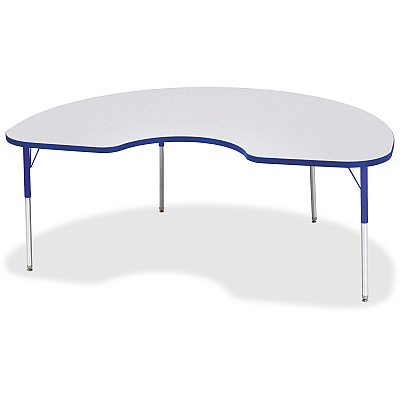 Jonti-Craft Berries Adult Height Prism Color Edge Kidney Table (6423JCA003)