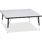 Jonti-Craft Berries Elementary Height Color Edge Square Table (6418JCE180)