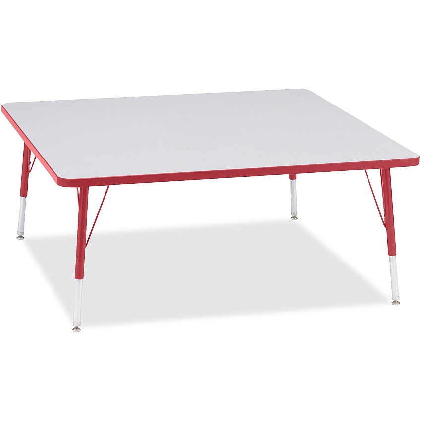 Jonti-Craft Berries Elementary Height Color Edge Square Table (6418JCE008)