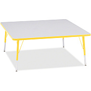 Jonti-Craft Berries Elementary Height Color Edge Square Table (6418JCE007)