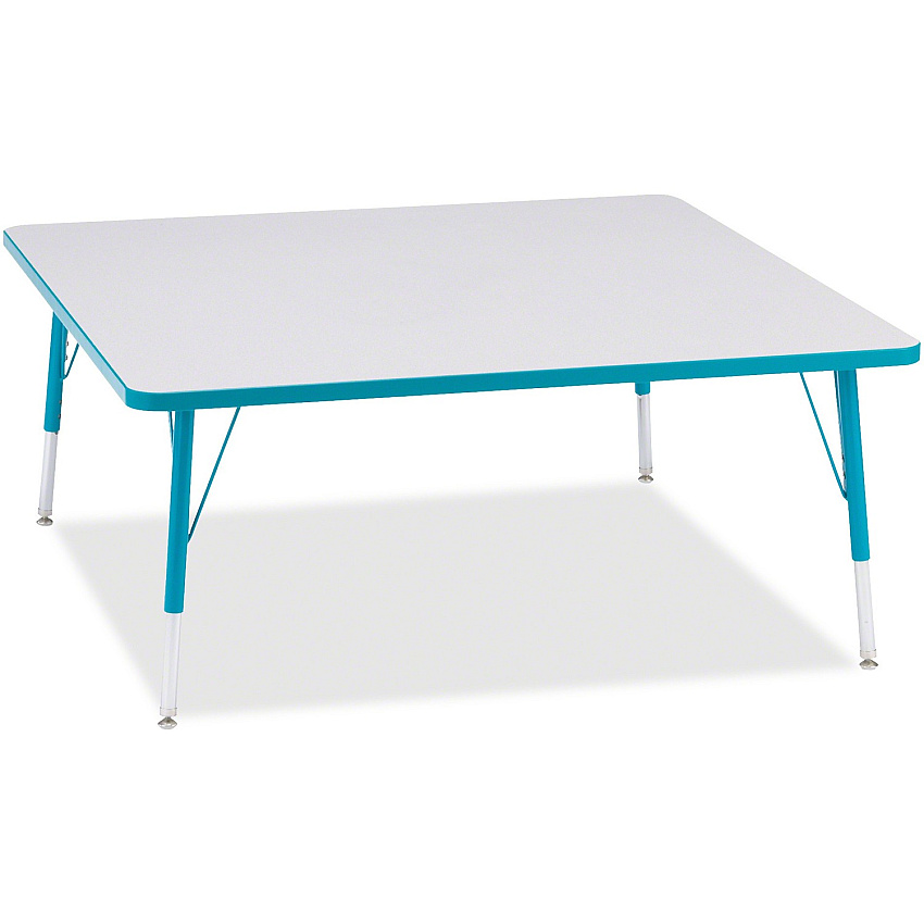 Jonti-Craft Berries Elementary Height Color Edge Square Table (6418JCE005)