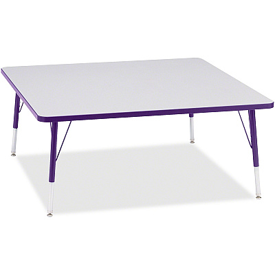 Jonti-Craft Berries Elementary Height Color Edge Square Table (6418JCE004)