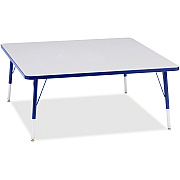 Jonti-Craft Berries Elementary Height Color Edge Square Table (6418JCE003)