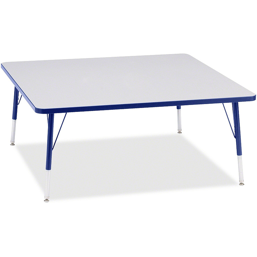 Jonti-Craft Berries Elementary Height Color Edge Square Table (6418JCE003)