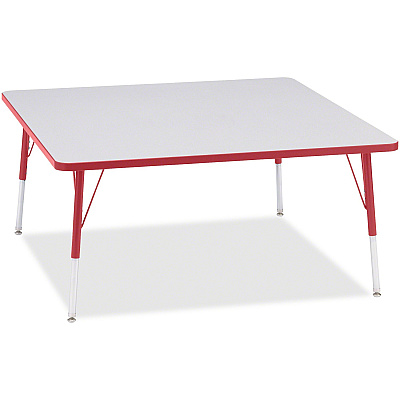 Jonti-Craft Berries Adult Height Prism Color Edge Square Table (6418JCA008)
