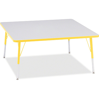 Jonti-Craft Berries Adult Height Prism Color Edge Square Table (6418JCA007)