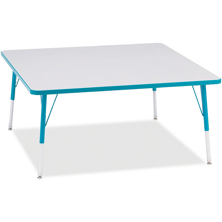 Jonti-Craft Berries Adult Height Prism Color Edge Square Table (6418JCA005)