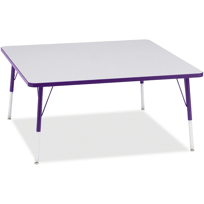 Jonti-Craft Berries Adult Height Prism Color Edge Square Table (6418JCA004)