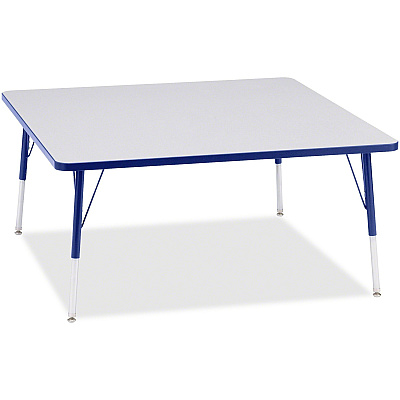 Jonti-Craft Berries Adult Height Prism Color Edge Square Table (6418JCA003)