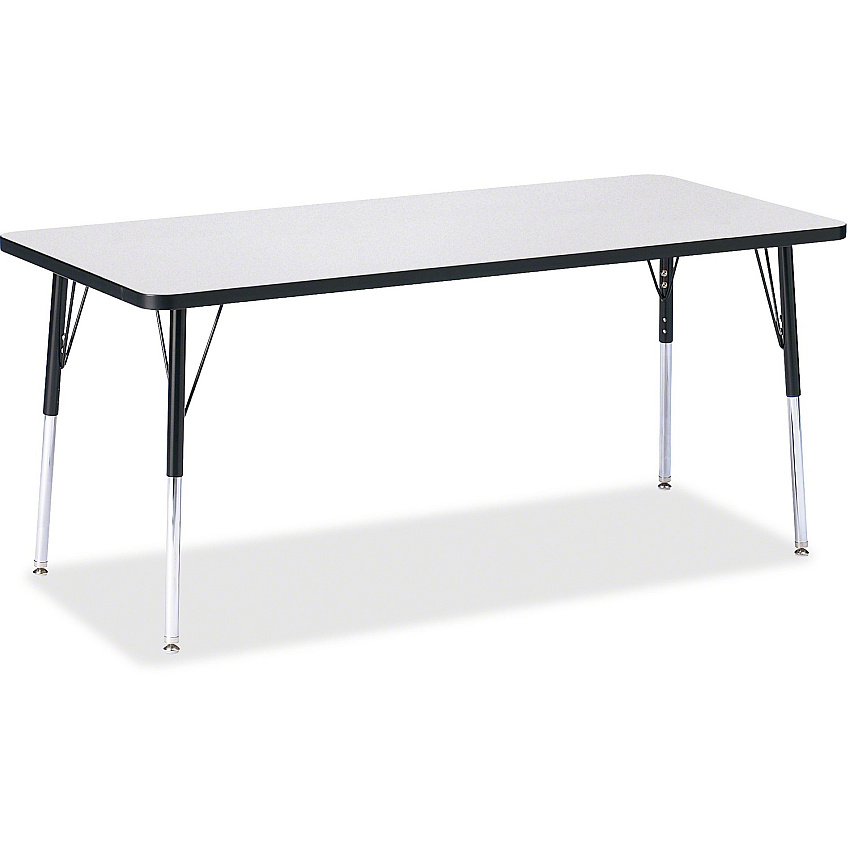 Jonti-Craft Berries Adult Height Color Edge Rectangle Table (6413JCA180)