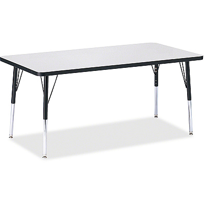 Jonti-Craft Berries Adult Height Color Edge Rectangle Table (6408JCA180)