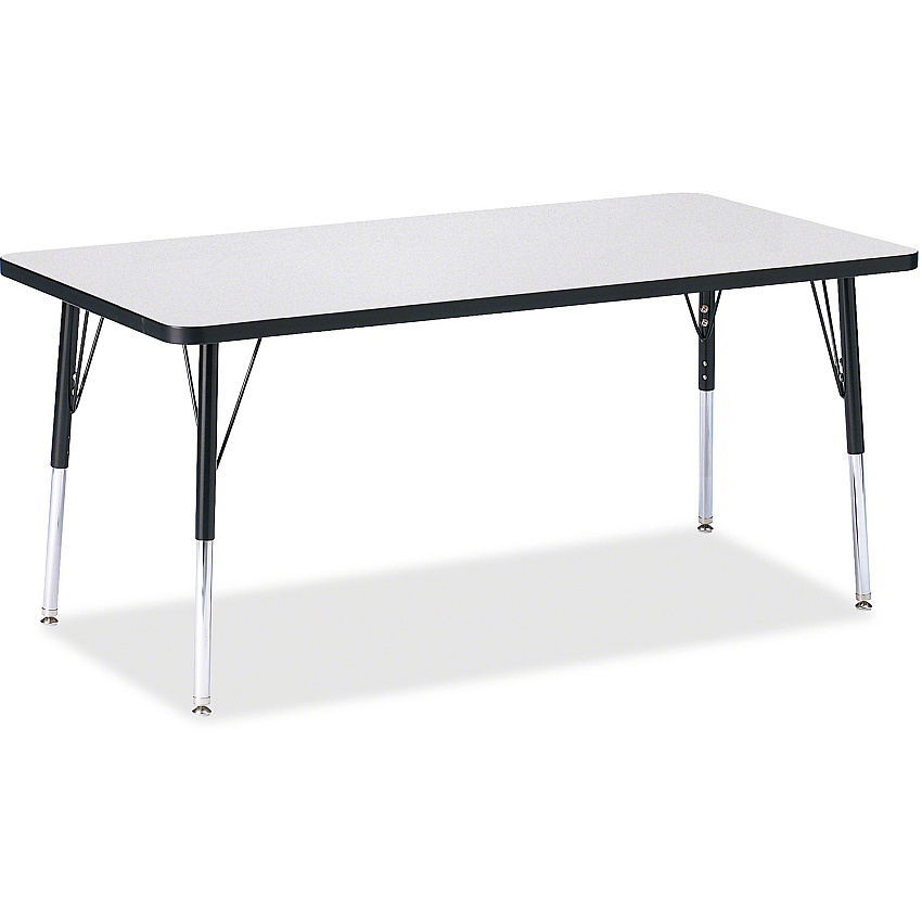 Jonti-Craft Berries Adult Height Color Edge Rectangle Table (6408JCA180)