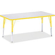 Jonti-Craft Berries Adult Height Color Edge Rectangle Table (6408JCA007)