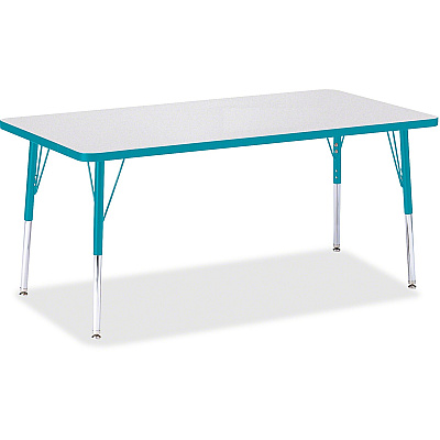 Jonti-Craft Berries Adult Height Color Edge Rectangle Table (6408JCA005)