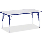 Jonti-Craft Berries Adult Height Color Edge Rectangle Table (6408JCA003)
