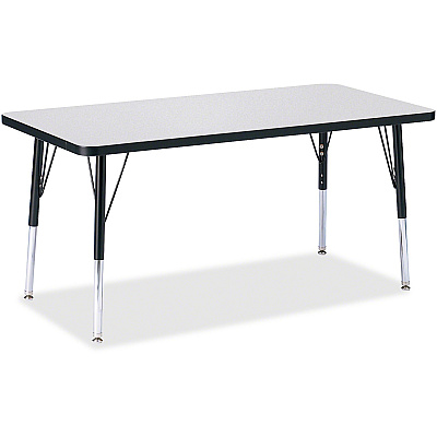 Jonti-Craft Berries Elementary Height Color Edge Rectangle Table (6403JCE180)
