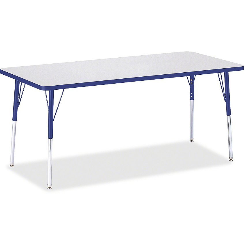 Jonti-Craft Berries Adult Height Color Edge Rectangle Table (6413JCA003)