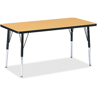 Jonti-Craft Berries Adult Height Color Top Rectangle Table (6403JCA210)