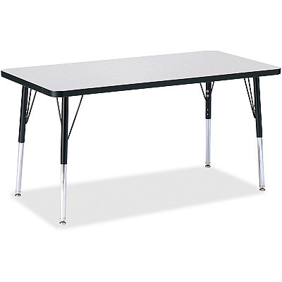 Jonti-Craft Berries Adult Height Color Edge Rectangle Table (6403JCA180)