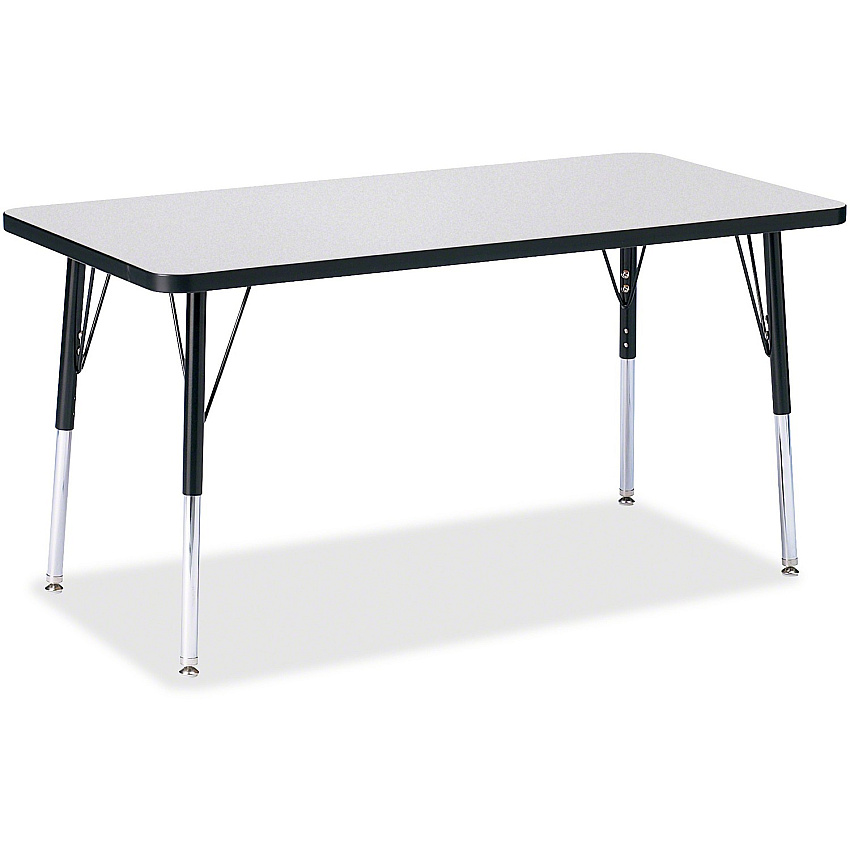 Jonti-Craft Berries Adult Height Color Edge Rectangle Table (6403JCA180)