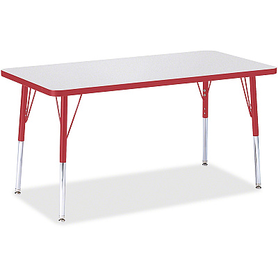 Jonti-Craft Berries Adult Height Color Edge Rectangle Table (6403JCA008)