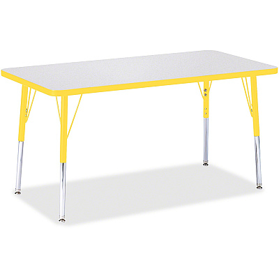 Jonti-Craft Berries Adult Height Color Edge Rectangle Table (6403JCA007)
