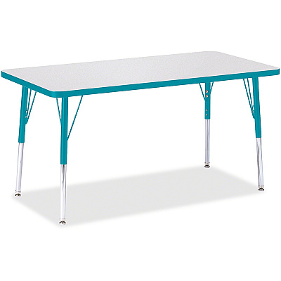Jonti-Craft Berries Adult Height Color Edge Rectangle Table (6403JCA005)