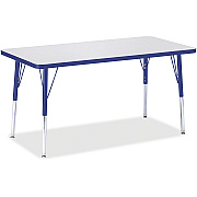 Jonti-Craft Berries Adult Height Color Edge Rectangle Table (6403JCA003)