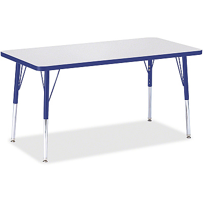 Jonti-Craft Berries Adult Height Color Edge Rectangle Table (6403JCA003)