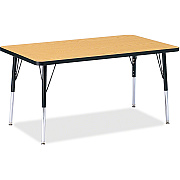 Jonti-Craft Berries Adult Height Color Top Rectangle Table (6473JCA210)