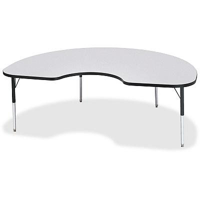 Jonti-Craft Berries Elementary Height Color Edge Kidney Table (6423JCE180)
