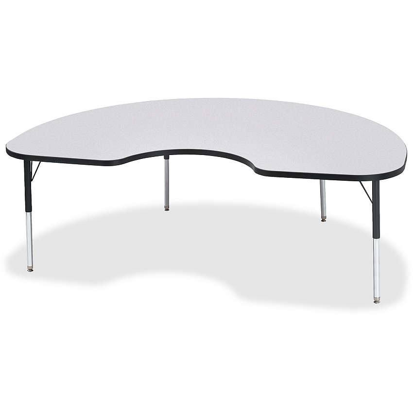 Jonti-Craft Berries Elementary Height Color Edge Kidney Table (6423JCE180)