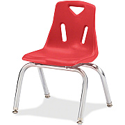 Jonti-Craft Berries Plastic Chairs with Chrome-Plated Legs (8144JC1008)