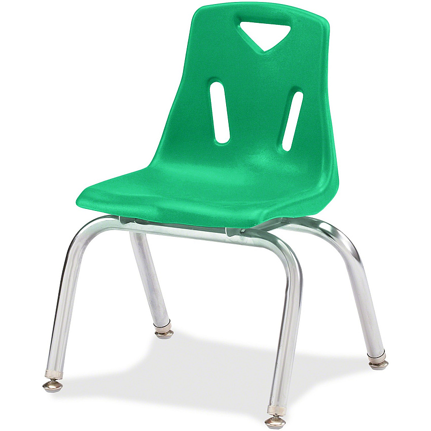 Jonti-Craft Berries Plastic Chairs with Chrome-Plated Legs (8140JC1119)