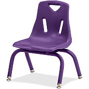 Jonti-Craft Berries Plastic Chair with Powder Coated Legs (8120JC1004)
